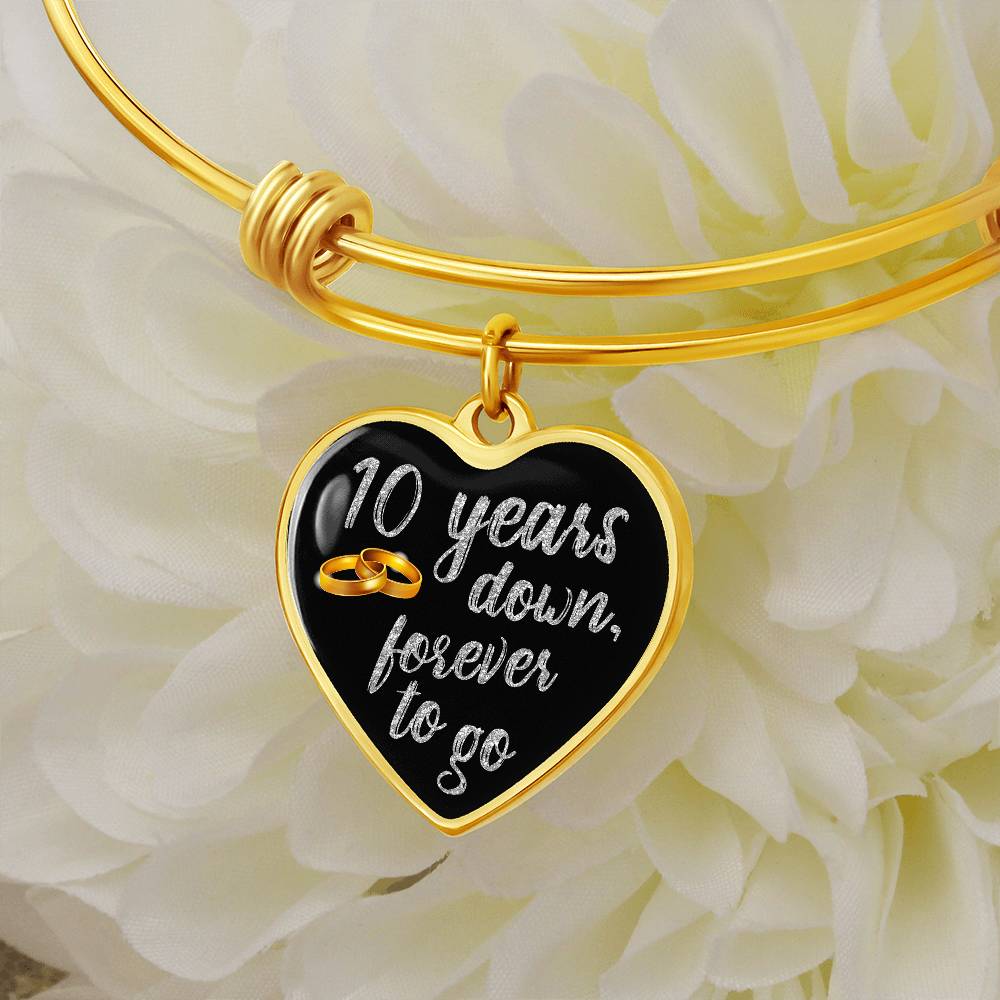 10th Anniversary Gift Bracelet