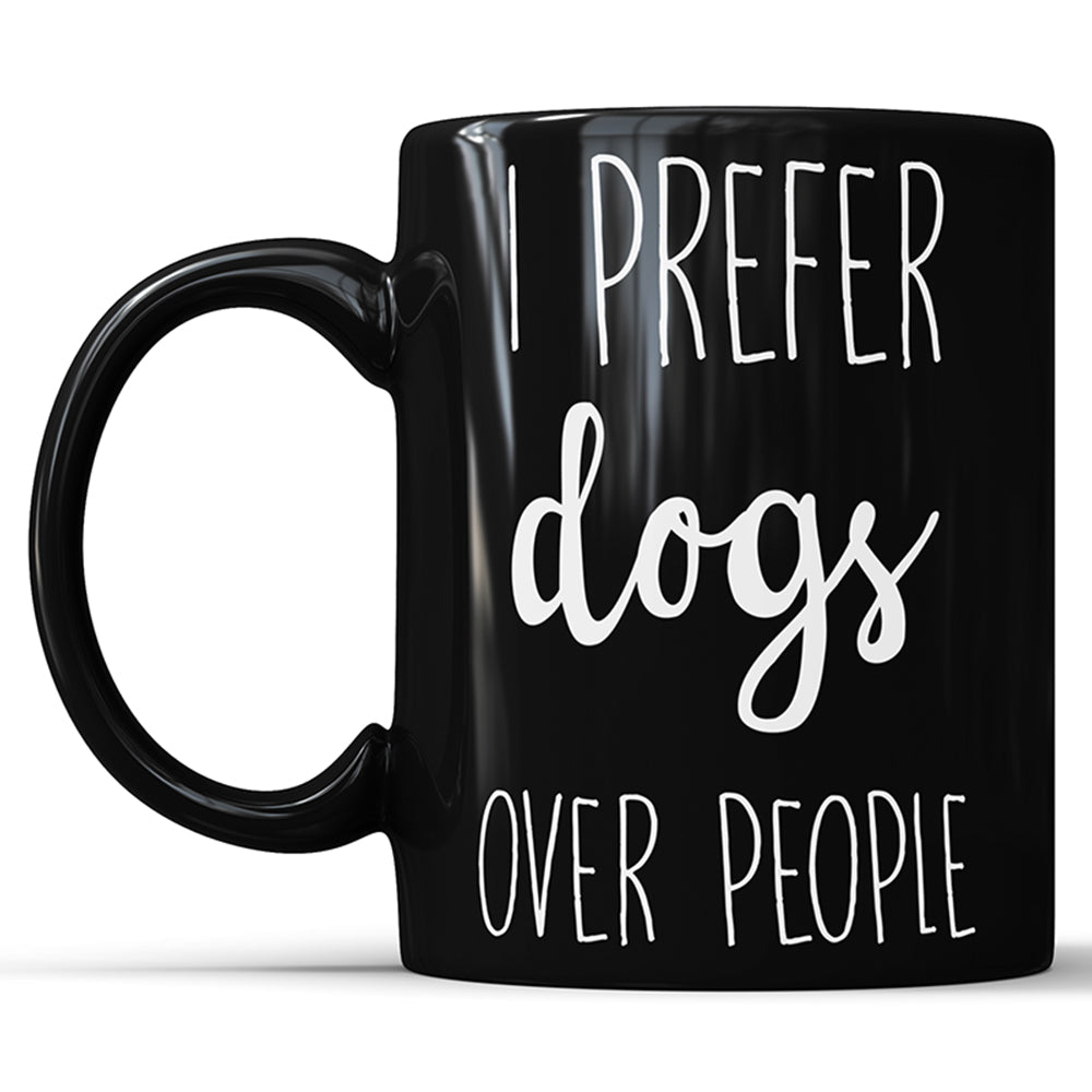 Ich bevorzuge Hunde gegenüber Menschen