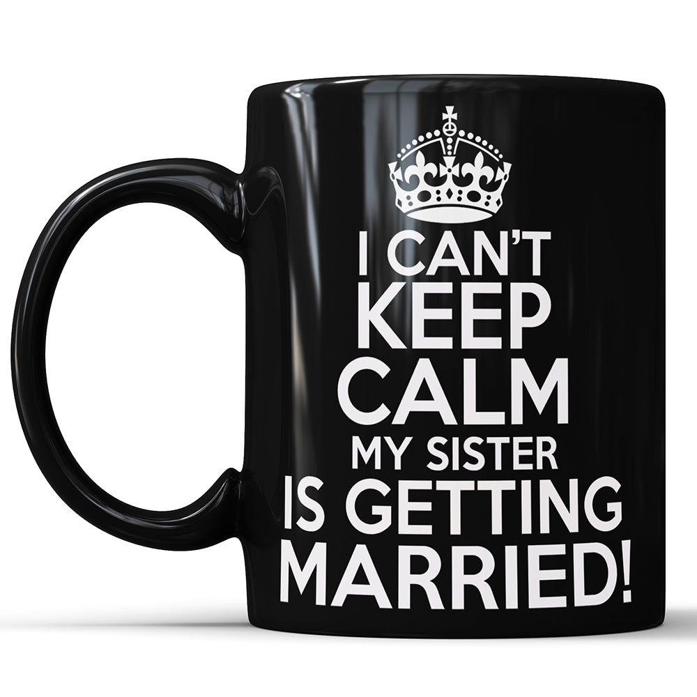 Ich kann nicht ruhig bleiben, meine Schwester heiratet