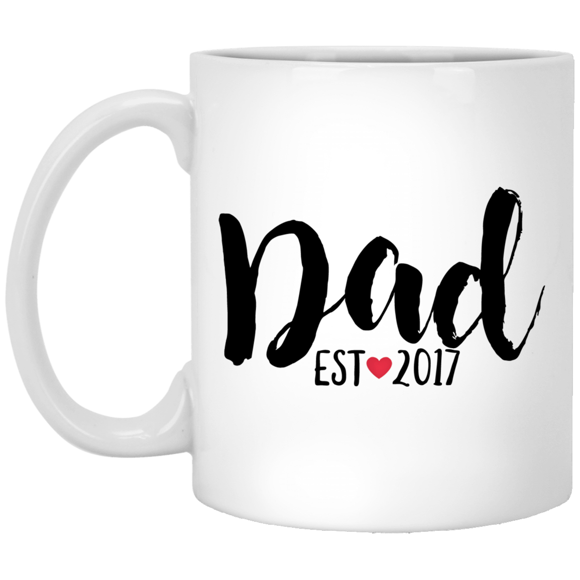 Papa est 2017 11 oz. Weiße Tasse