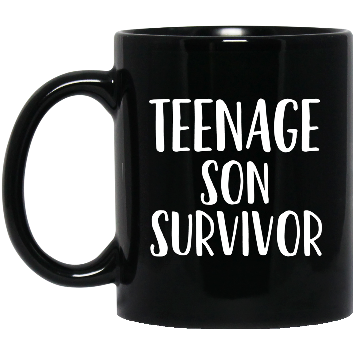 Sarah Steed 11 oz. Black Mug