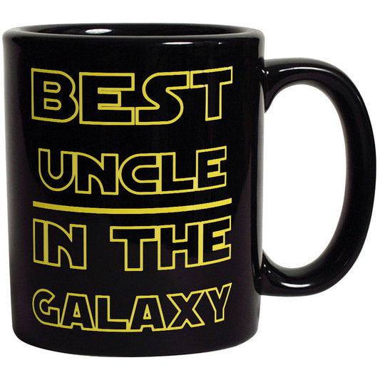 Bester Onkel in der Galaxie-Kaffeetasse