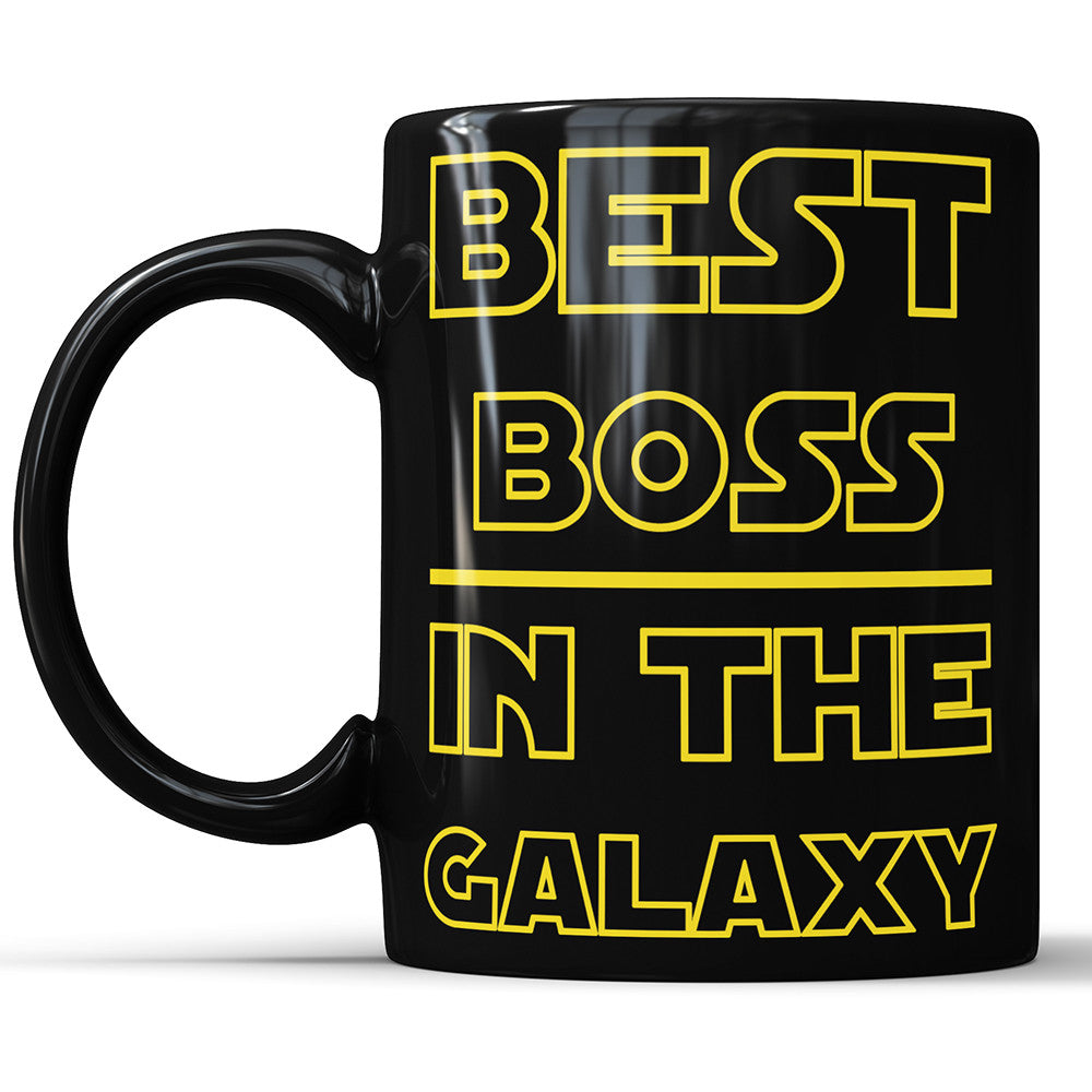 Bester Boss in der Galaxie-Kaffeetasse
