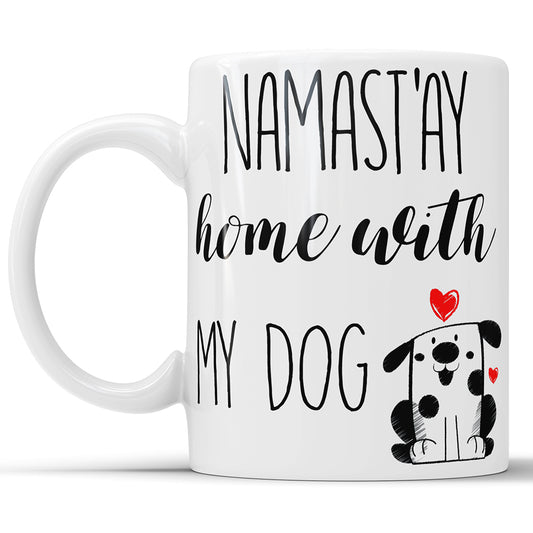 Namast'ay Zuhause mit meinem Hund