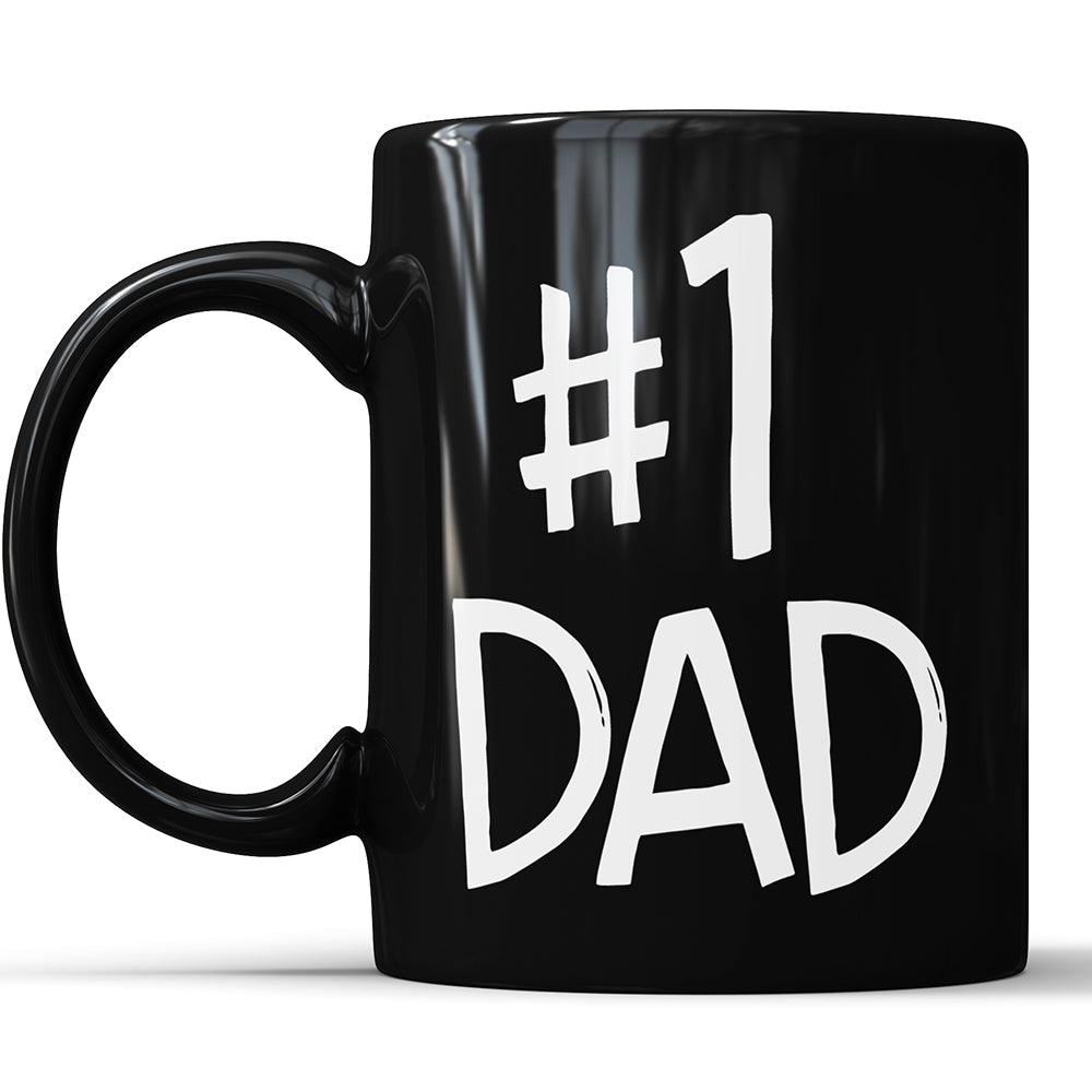 #1 Papa – Nummer Eins Papa Kaffeetasse