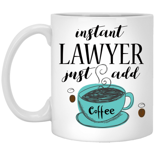 Instant Lawyer 11 oz. Weiße Tasse