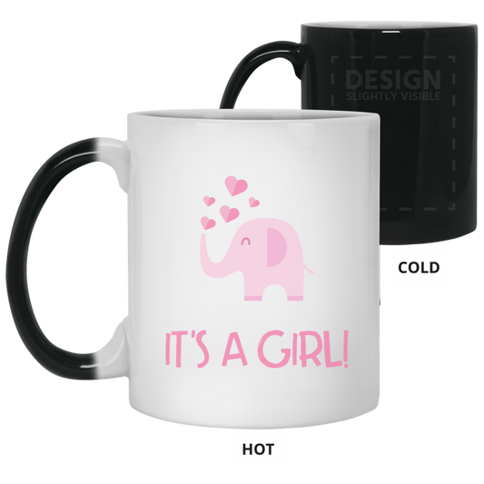 It's a Girl 11 oz. Color Changing Mug