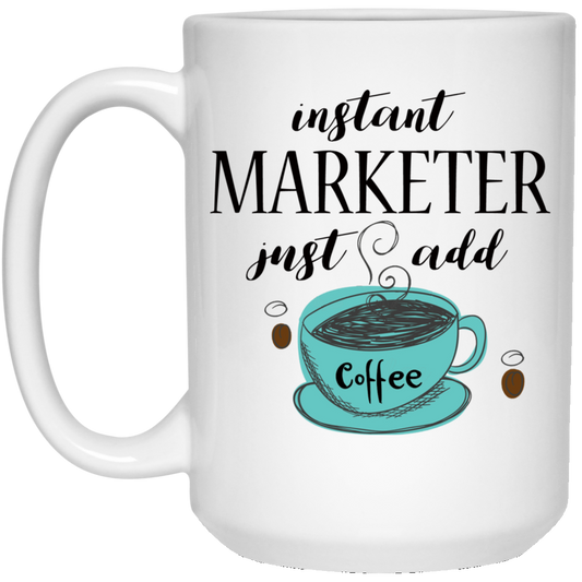 Instant Marketer 15 oz. White Mug