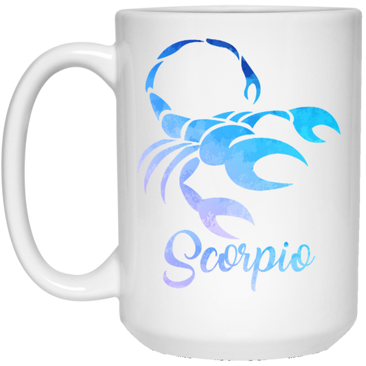 Skorpion 15 oz. Weiße Tasse