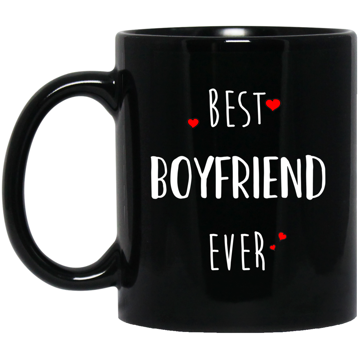 Best Boyfriend Ever 11 oz. Black Mug