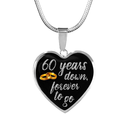 Halskette zum 60-jährigen Jubiläum aus Silber
