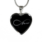I Love You Forever Luxury Necklace Silver