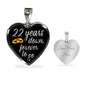22 Year Anniversary Necklace Silver