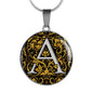 A Letter - Initial Necklace Gold