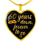 50th Anniversary Necklace Gold