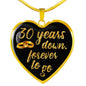 30 Year Anniversary Necklace Gold