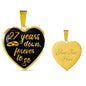 27 Year Anniversary Necklace Gold
