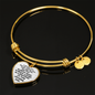Collar/brazalete de nota de amor
