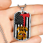 Firefighter Dog Tag - First in, Last out