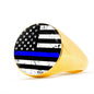 Blue Lives Matter Ring