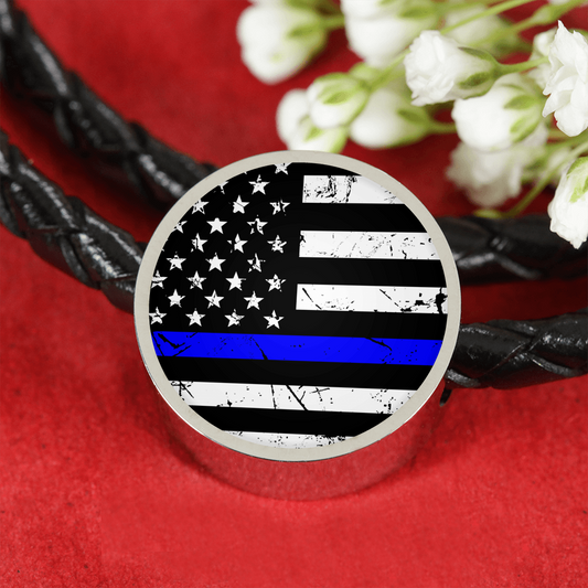 Blue Lives Matter Bracelet