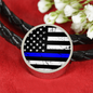 Blue Lives Matter Bracelet