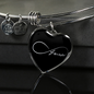 I Love You Forever Luxury Necklace Silver